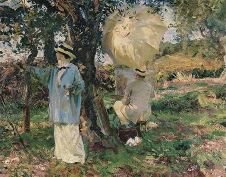 John Singer Sargent The Sketchers Sweden oil painting art